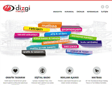 Tablet Screenshot of dizgimedya.com
